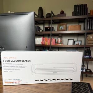 White Food Vacuum Sealer